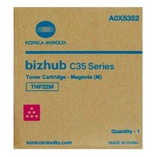 Toner Konica Minolta Bizhub C35/P, magenta, TNP-22M, 6000s, A0X5352, O