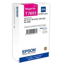 Inkoustová cartridge Epson WorkForce Pro WF5620DWF, WF5110DW, C13T789340, magenta, 34 ml