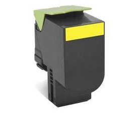 Lexmark, CX510de, CX510dhe, yellow, 80C2XYE, 802XYE, 4000 str.