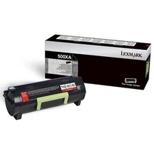 Lexmark originální toner 50F0XA0, black, 10000str., 500XA, extra high capacity, Lexmark MS