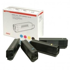 Toner OKI C5100, 5200, 5300, 5400, CMYK, 42403002 - poškození obalu D (viz. popis)