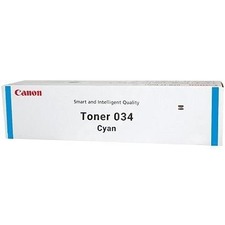 Originální toner, Canon iR-C1225, C1225iF, cyan, toner 034, 9453B001, 7300 str.