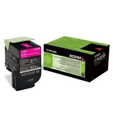 Originální toner, Lexmark, CX410/510, magenta, 80C2HM0, 3000 str.