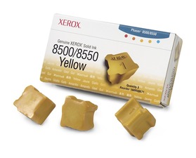 Toner Xerox Phaser 8500, 8550, yellow, 108R00671 - poškození obalu D (viz. popis)
