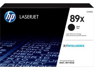 HP originální toner CF289X, black, 10000str., HP 89X, - poškození obalu B (viz. popis)