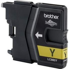 Inkoustová cartridge Brother DCP-J315W, LC-985Y, yellow, 260s, O
