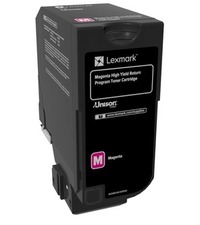Lexmark originální toner 74C2HM0, magenta, 12000str., high capacity, Lexmark CS 720, 725,