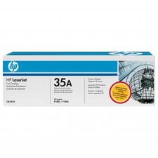 HP originální toner CB435A, black - poškození obalu kategorie D (viz. popis)