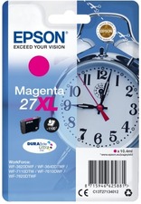 Epson originální ink C13T27134012, 27XL, magenta, 10,4ml, Epson WF-3620, 3640, 7110, 7610,