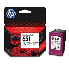 HP originální ink C2P11AE, HP 651, tri-colour, HP DeskJet IA 5645, IA 5575