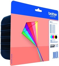 Brother originální ink LC-223VALBP, CMYK, Brother MFC-J4620DW, MFC-J4420DW