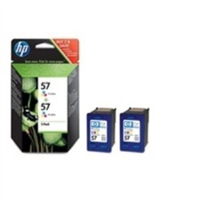 Atramentový cartridge HP 2-Pack, C6657AE, DeskJet 450, 5652, psc-7150, C9503AE, color, No.