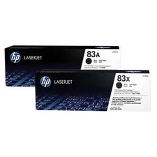 HP originální toner CF283AD, black, 2x1500str., HP 83A, HP LJ Pro M201dw,M201n,MFP M125a,M