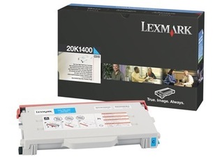 Tonerová cartridge Lexmark C510, cyan, 20K1400 - poškození obalu D (viz. popis)