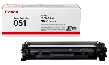Canon originální toner CRG051, black, 1700str., 2168C002, Canon LBP162dw, MF269dw, MF267dw