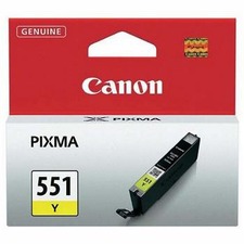 Canon ink CLI551Y, yellow, 6511B001 - poškozený obal E (viz. popis)