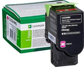 Lexmark purpurový High cap. toner C232HM0 Return progam pro C2525,C2425,C2535,MC2325,MC242