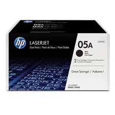 Originální toner, HP, LaserJet P2035, 2055, black, CE505D, 2x2300 str.