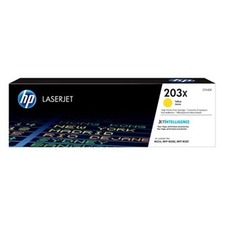 HP originální toner CF542X, yellow, 2500str., HP 203X, High Yield, HP Tisk rna HP Color La