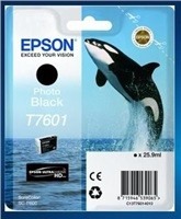 Epson originální ink C13T76014010, T7601, photo black, 25,9ml, 1ks, Epson SureColor SC-P60