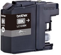 Inkoustová cartrige, Brother, Brother MFC-J4510 DW, black, LC123BK, 600 str.