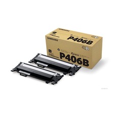Samsung originální toner CLT-P406B, black, 3000 (2x1500)str., Samsung CLP-360, (HP)