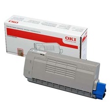 Originální toner, KI, OKI C710, C711, white, 44318657, 6000 str.