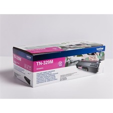 Brother originální toner TN-329M, magenta, HLL-8350CDW,HLL-9200CDWT,HLL-8250CDN, 6000str..