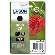 Epson originální ink C13T29814012, T29, black, 5,3ml, Epson Expression Home XP-235,XP-332,