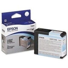 Inkoustová cartridge Epson Stylus Pro 3800, C13T580500, light cyan, 80ml, O