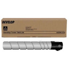 Develop toner A33K1D2, black, 27500str., TN-512K, Develop Ineo +454, +455,pošk. obal B (vi