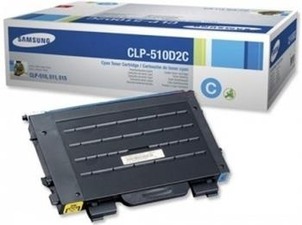Toner Samsung CLP-510, N, cyan, CLP-510D2C, 2000s, O