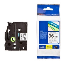 Brother originální páska do tiskárny štítků, Brother, TZE-261, černý tisk/bílý podklad, la