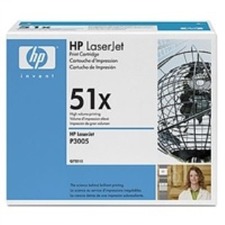 Tonerová cartridge HP LaserJet P3005, M3035mfp, M3027mfp, black, Q7551XD, 13000s, 51X, dua