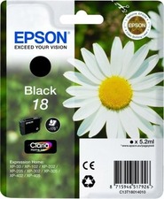 Inkoustová cartrige, Epson, Expression Home XP-102, XP-402, XP-405, black, T1801, 5,2ml.