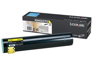Tonerová cartridge Lexmark X945, yellow, X945X2Y - poškození obalu B (viz. popi