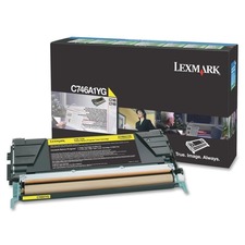 Lexmark C746DN, C746DTN, C746N, C748DE, C748DTE, C748E, yellow, C746A1Y,pošk. obal D (viz.