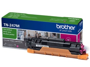 Brother originální toner TN247M, magenta, 2300str., Brother DCP-L3510CDW, DCP-L3550CDW, HL