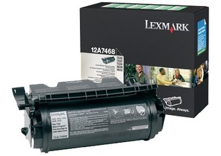 Tonerový cartridge Lexmark T630, T632, T634, X630, X632e, black, 12A7468, 21000s, return,