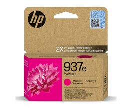 HP originální ink EvoMore 4S6W7NE, HP 937e, magenta, 1650str.