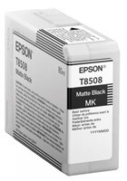 Epson originální ink C13T850800, matt black, 80ml, Epson SureColor SC-P800