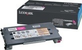 Tonerová cartridge Lexmark, magenta, C500H2MG - poškození obalu E (viz. popis)