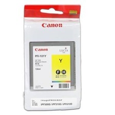 Canon originální ink PFI101 Y, yellow, 130ml, 0886B001, Canon iPF-5000