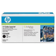 HP Color LaserJet CP4525, black, CE260X, 17000s, high capacity,pošk. obal D (viz. popis)