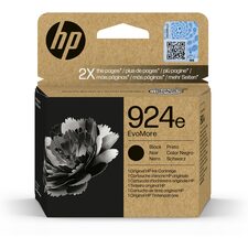 HP 924e EvoMore Black Original Ink 4K0V0NE Cartridge (1,000 pages)