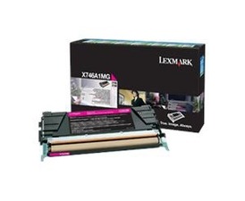 Tonerový cartridge Lexmark X746DE, X748DE, X748DTE, magenta, X746A1MG, 70000s, return, O