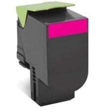 Lexmark originální toner 80C2HME, magenta, 3000str., Lexmark CX410/510