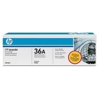 Tonerová cartridge HP, black, CB436A, 36A- poškození obalu kategorie C (viz. popis)