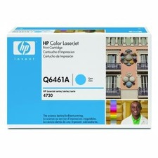HP toner Q6461A, cyan - poškozený obal B (viz. popis)