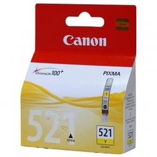 Canon originální ink CLI521Y, yellow, 505str., 9ml, 2936B008, 2936B005, blistr s ochranou,